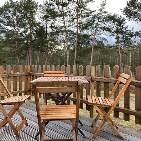 Naturcamping Lüneburger Heide - Chalets&Tiny Häuser Soltau Exterior foto