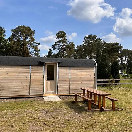 Naturcamping Lüneburger Heide - Chalets&Tiny Häuser Soltau Exterior foto